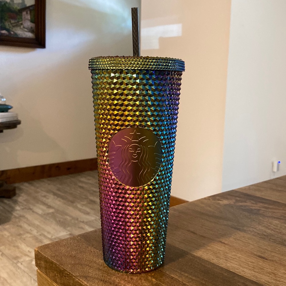 🔮 Starbucks September 2023 Oil Slick 🔮 Studded Venti Tumbler Cup